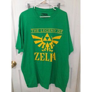 The Legend Of Zelda Green/yellow Mens 2XL T Shirt 2021